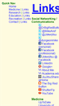 Mobile Screenshot of links.mikearef.com