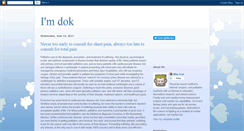 Desktop Screenshot of imdokblog.mikearef.com